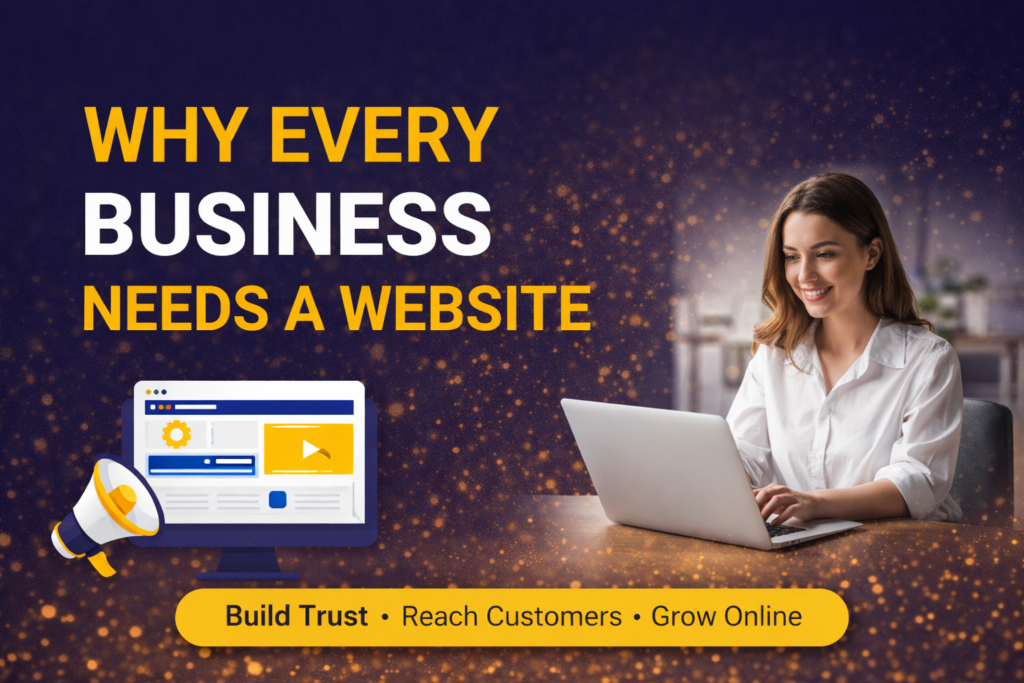 why businesses need a website